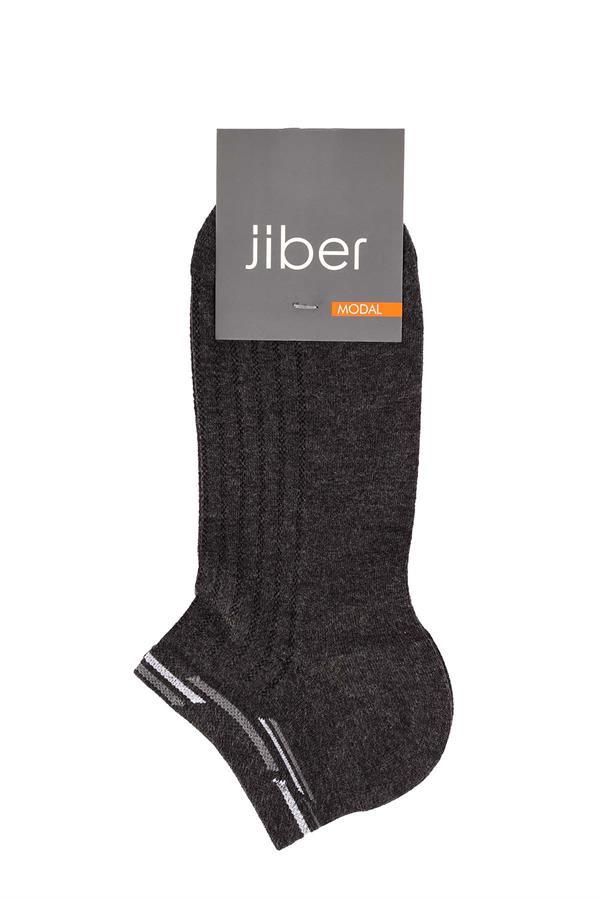 Erkek Antrasit Patik Modal Çorap 6111