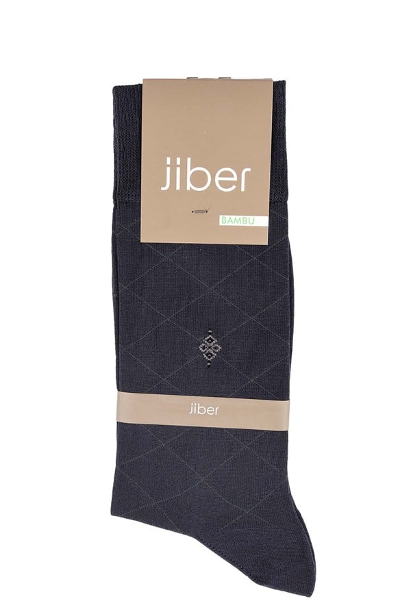 Erkek Bambu Füme Soket Çorap 5525