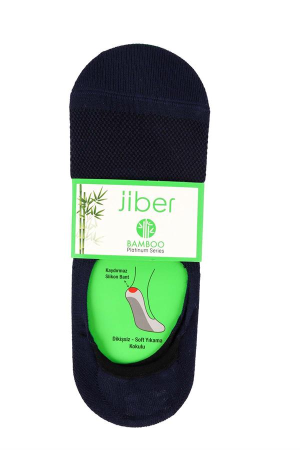Erkek Bambu Lacivert Babet Çorap 7000