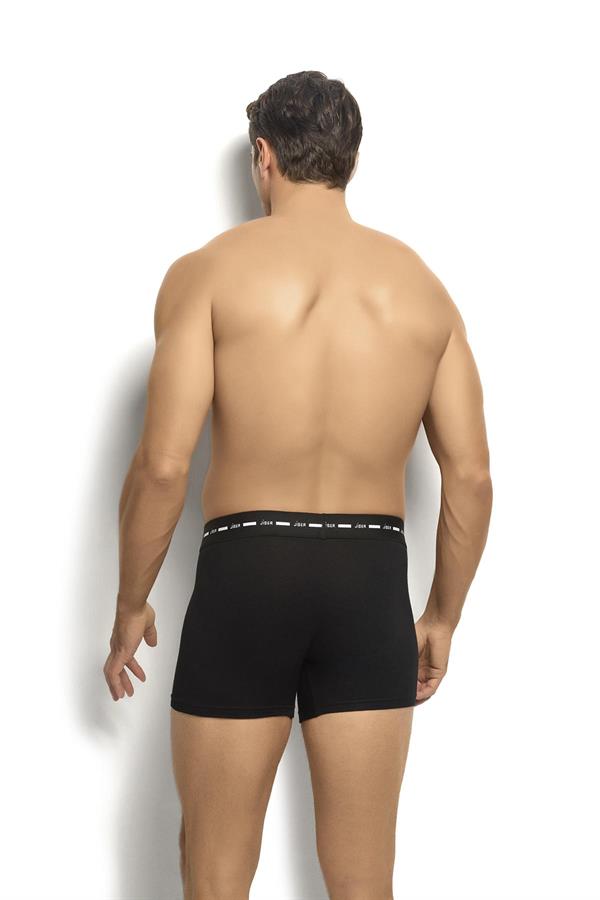 Erkek Bambu 3lü Boxer 282 Siyah  JBR282.0000001