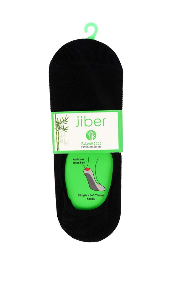 Erkek Bambu Siyah Babet Çorap 7000