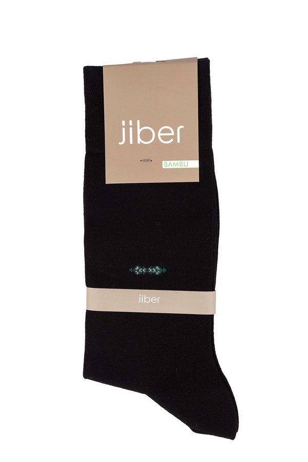 Erkek Bambu Siyah Soket Çorap 5526