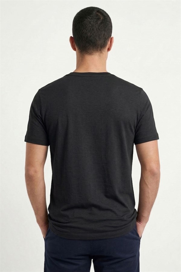 Erkek Füme Bambu T-Shirt
