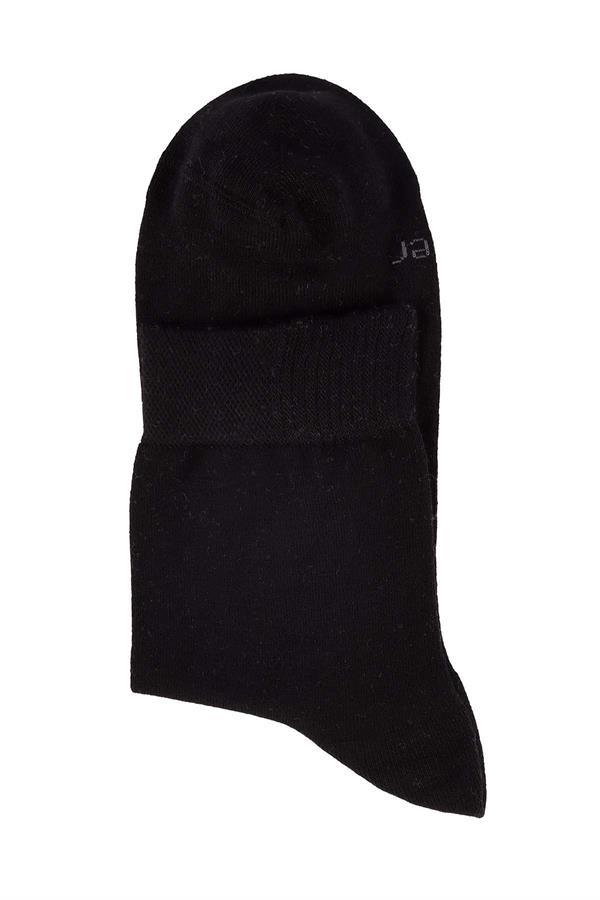 Erkek Bambu Yarım Konç Çorap 6451 SİYAH  JBR6451.000001