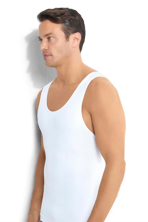 Erkek Beyaz  Atlet Korse 4001