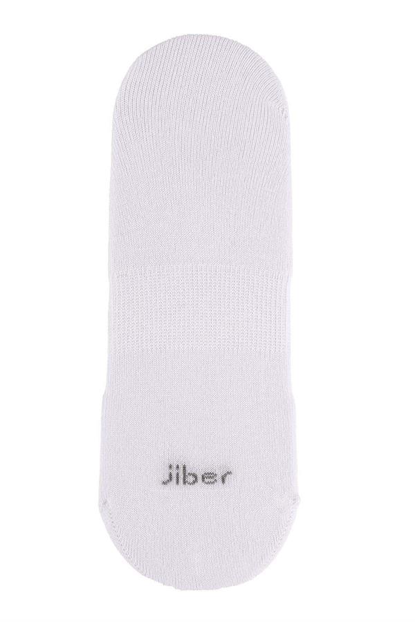 Erkek Beyaz Bambu Babet Çorap 7001