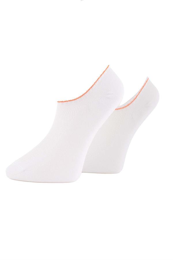 Erkek Beyaz Bambu Sneaker Çorap 7051