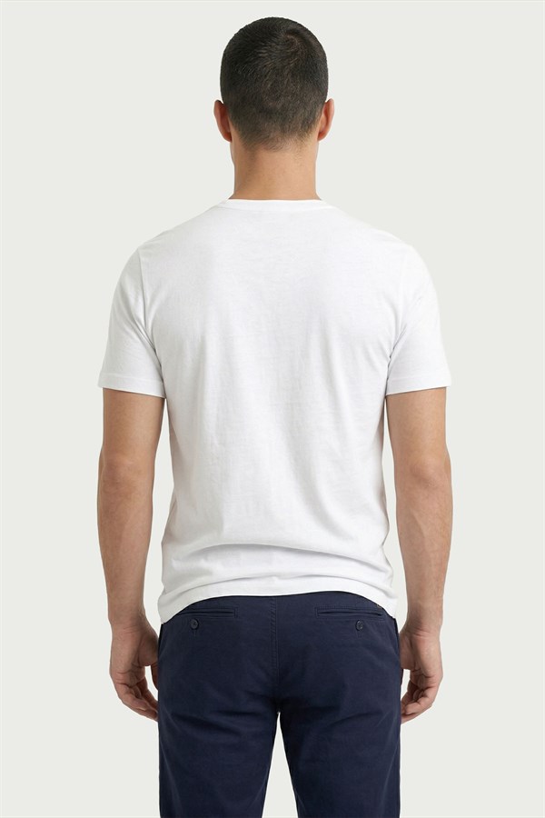 Erkek Bambu T-Shirt 334 BEYAZ  JBR334.0000001