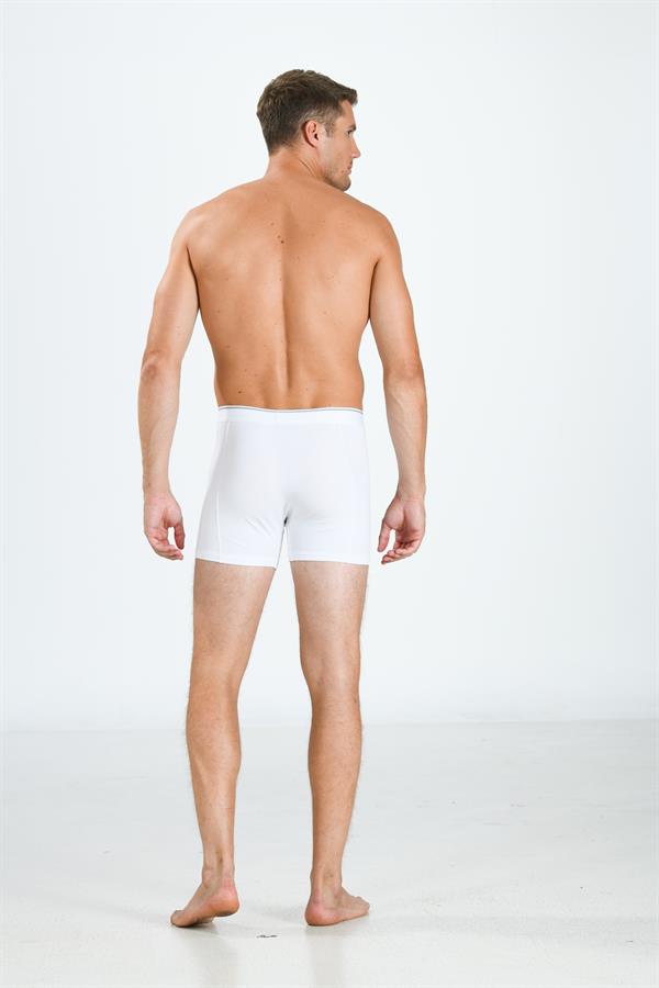 Erkek Likralı 3lü Boxer Beyaz  JBR0322.001