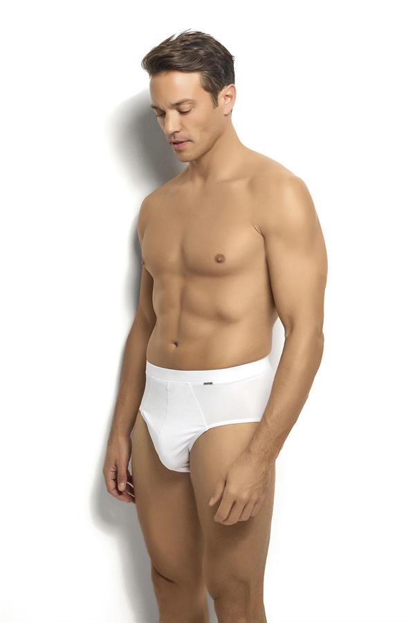 Beyaz Slip 3lü Külot 259