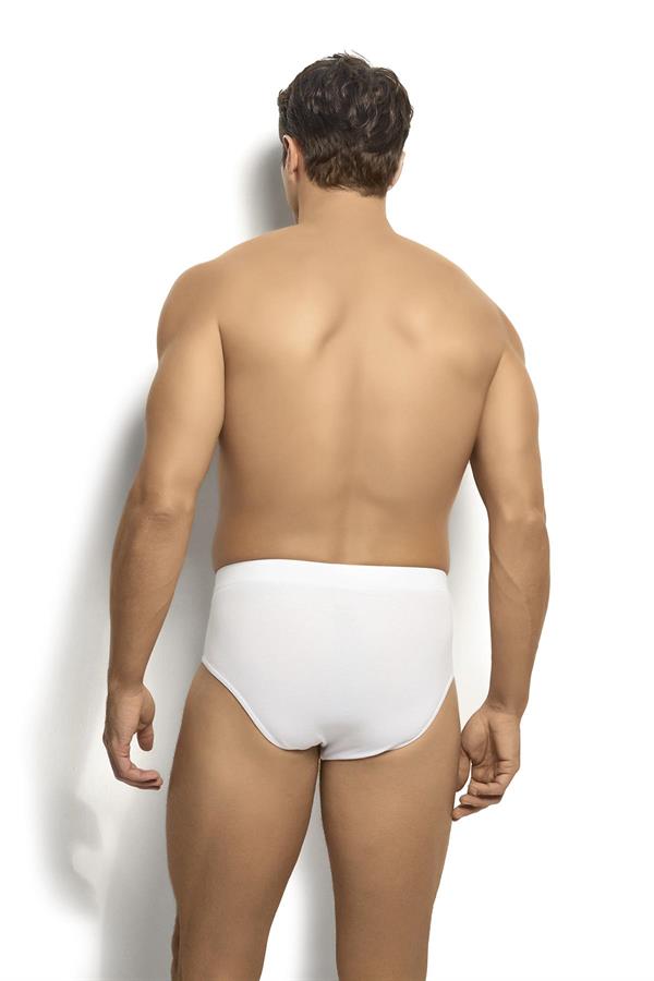 Beyaz Slip 3lü Külot 259