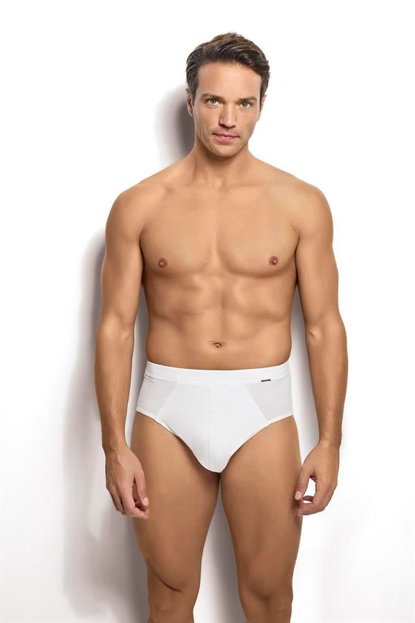Beyaz Slip 3lü Külot 259
