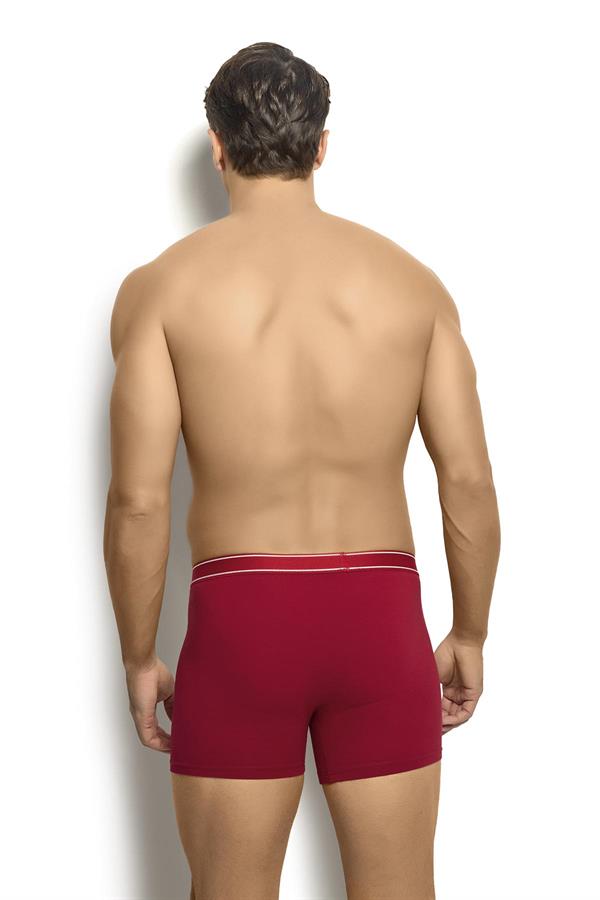 Erkek Likralı Boxer 277 Bordo  JBR277.0000001