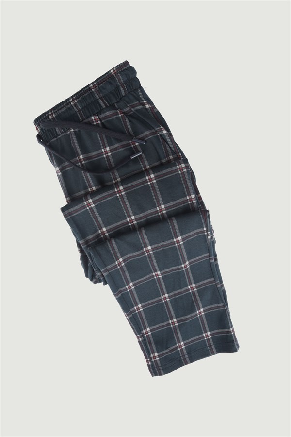 Erkek Desenli Modal Kumaş Tek Alt Pijama 2891 Desen6  JBR2891.000001