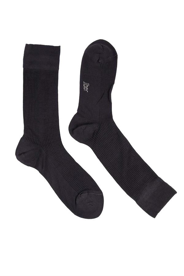 Erkek Füme Bambu Çorap 5505