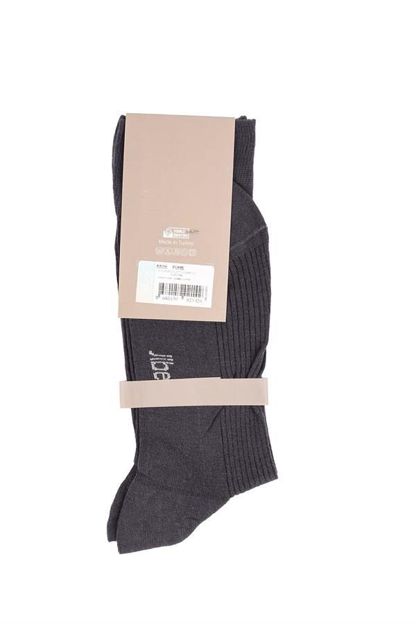 Erkek Füme Bambu Çorap 5505