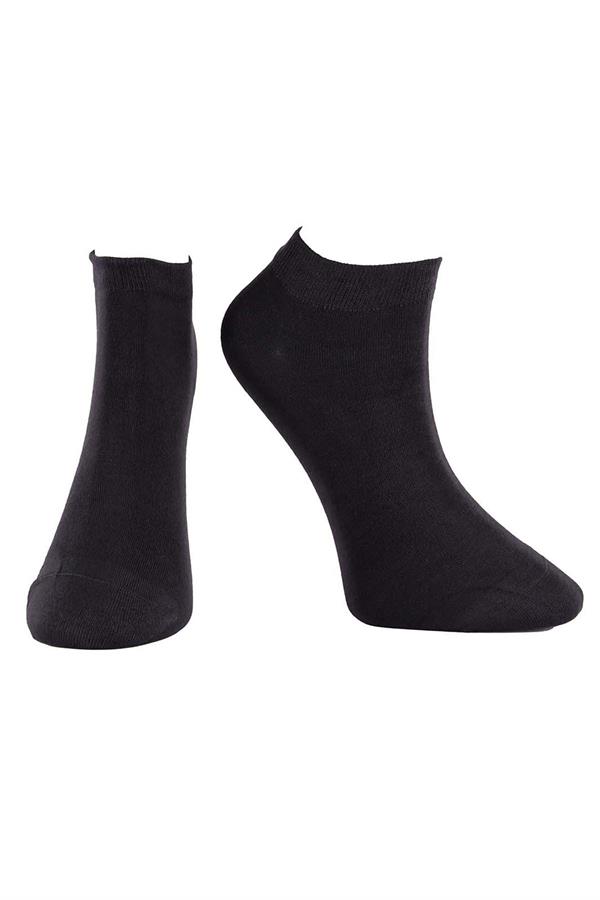 Erkek Füme Bambu  Patik Çorap 6750