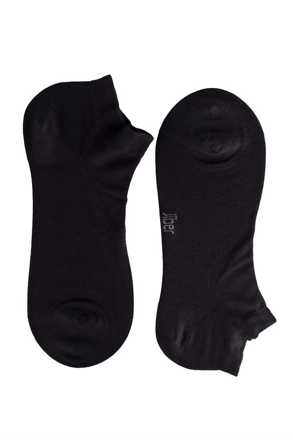 Erkek Füme Bambu  Patik Çorap 6750