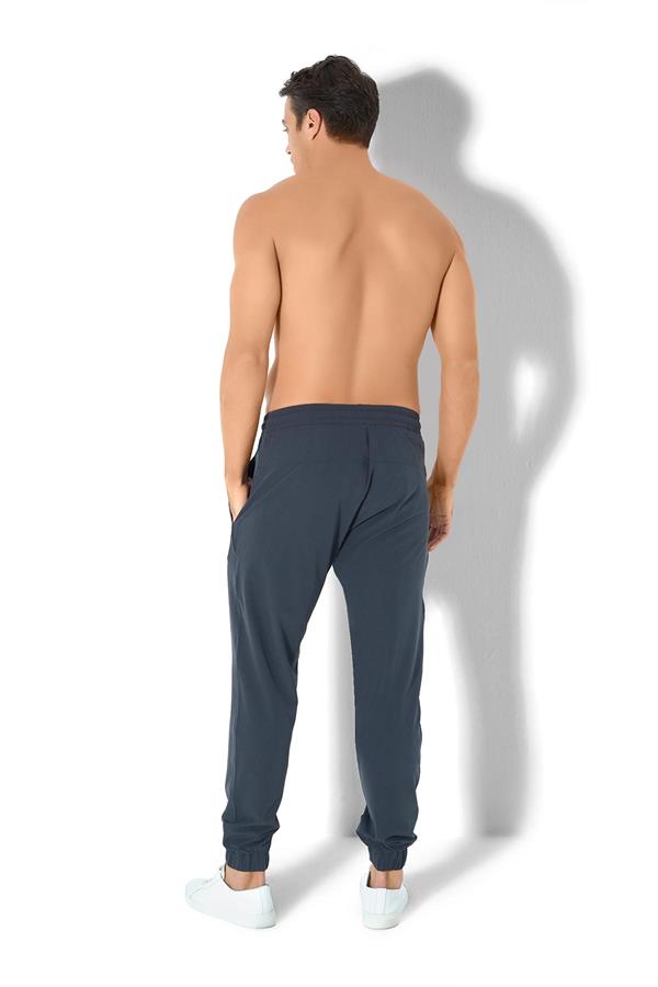 Erkek Dokuma Lastikli Eşofman Altı 2046 Füme  JBR2046.000001