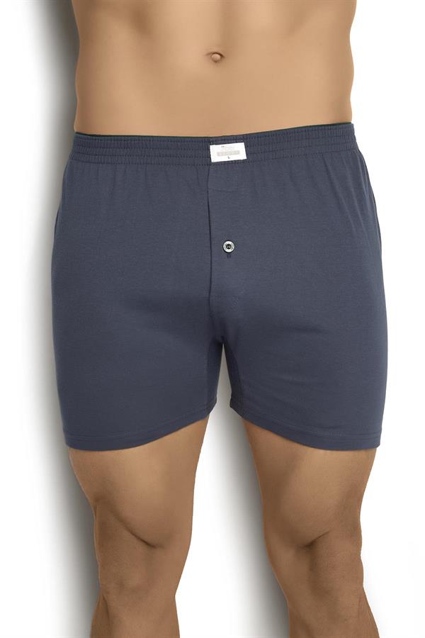 Mens Anthracite Cotton Towel Waistband Boxer – Pack of 6 – Model 127