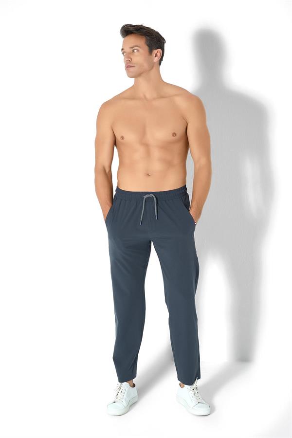 Erkek İki İplik Eşofman Altı 2037 Füme  JBR2037.000001