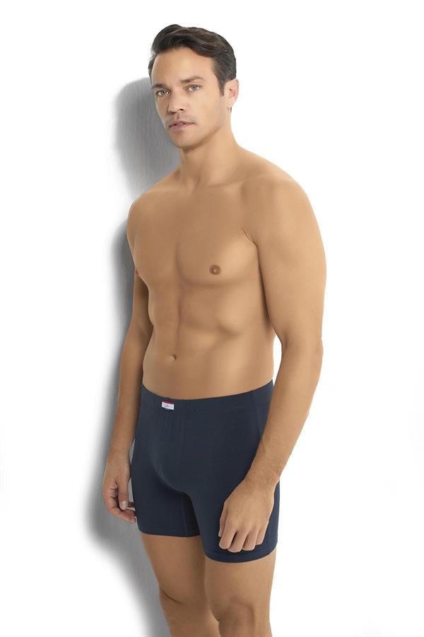 Erkek Füme Pamuklu Likralı Boxer  274