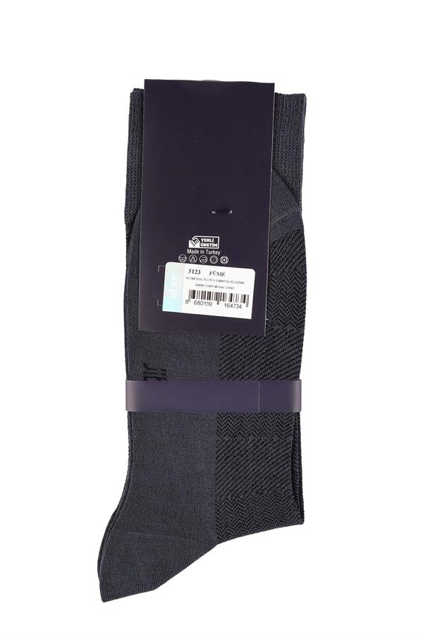 Erkek Füme Soket Modal Çorap 5123