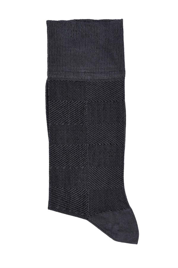 Erkek Füme Soket Modal Çorap 5123