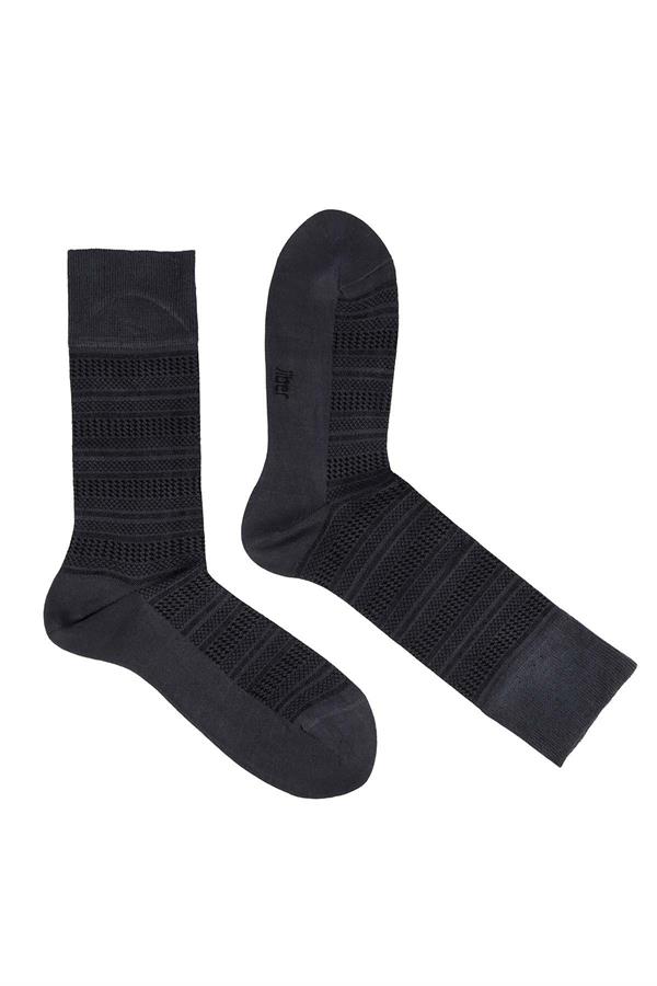 Erkek Füme Soket Modal Çorap 5124