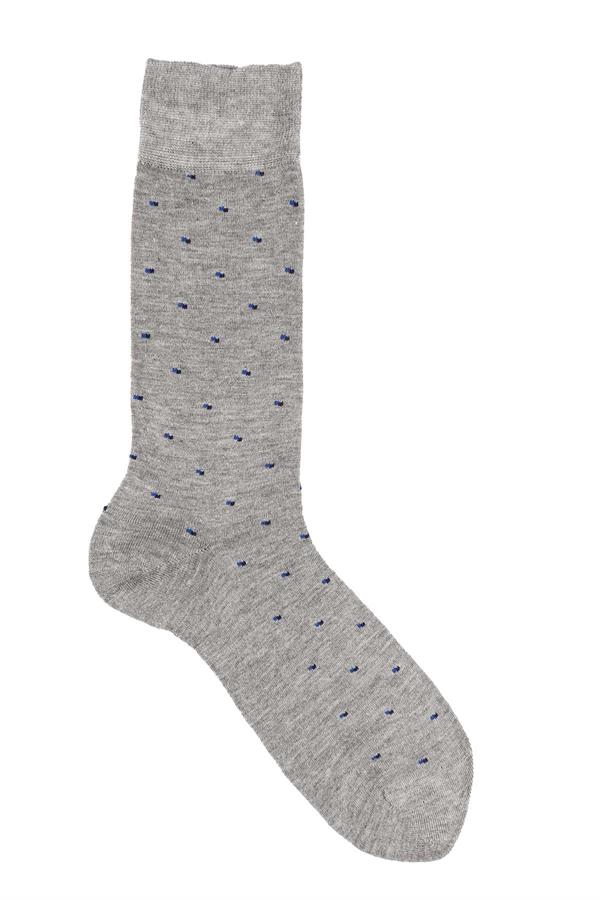 Erkek Gri Modal Uzun Çorap 5120