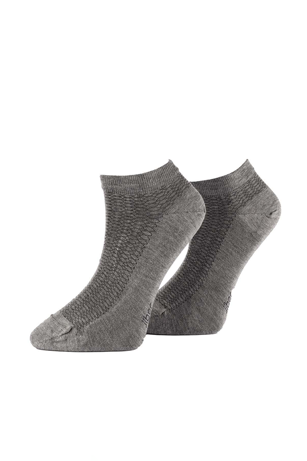 Erkek Grimelanj Bambu Patik Çorap 6758