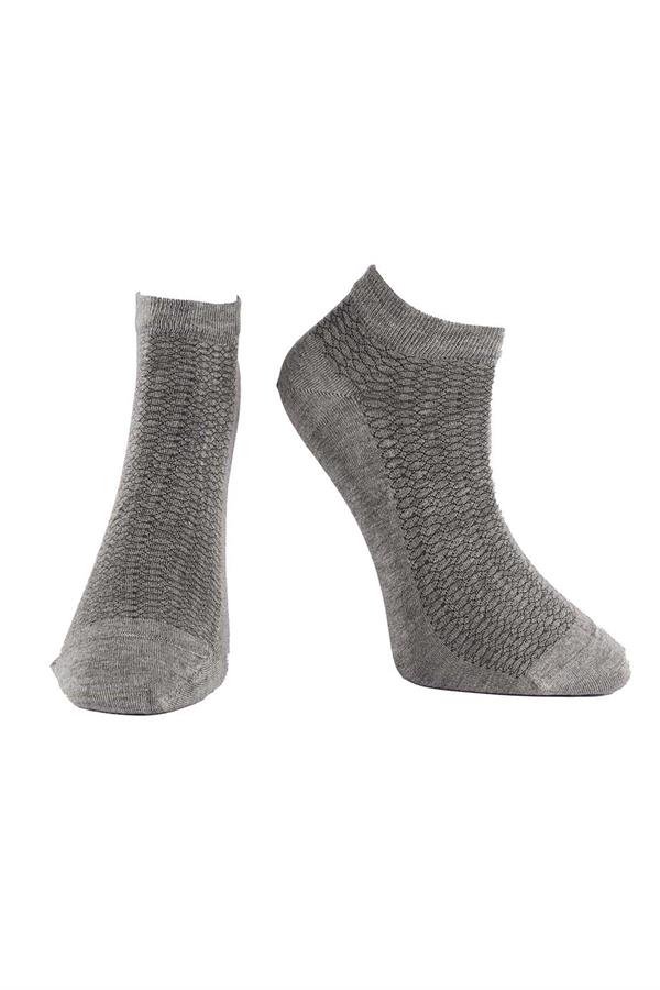 Erkek Grimelanj Bambu Patik Çorap 6758