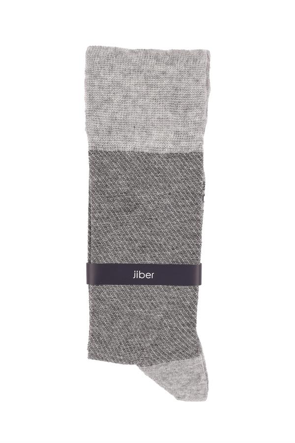 Erkek Likralı Soket Modal Çorap 5218 GRİMELANJ  JBR5218.000001