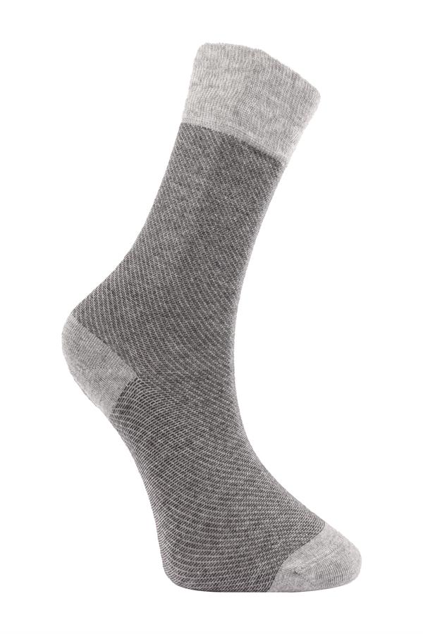 Erkek Likralı Soket Modal Çorap 5218 GRİMELANJ  JBR5218.000001