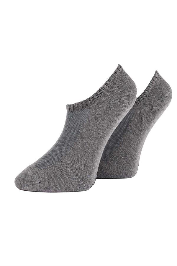 Erkek Grimelanj Pamuklu  Sneaker Çorap 7701