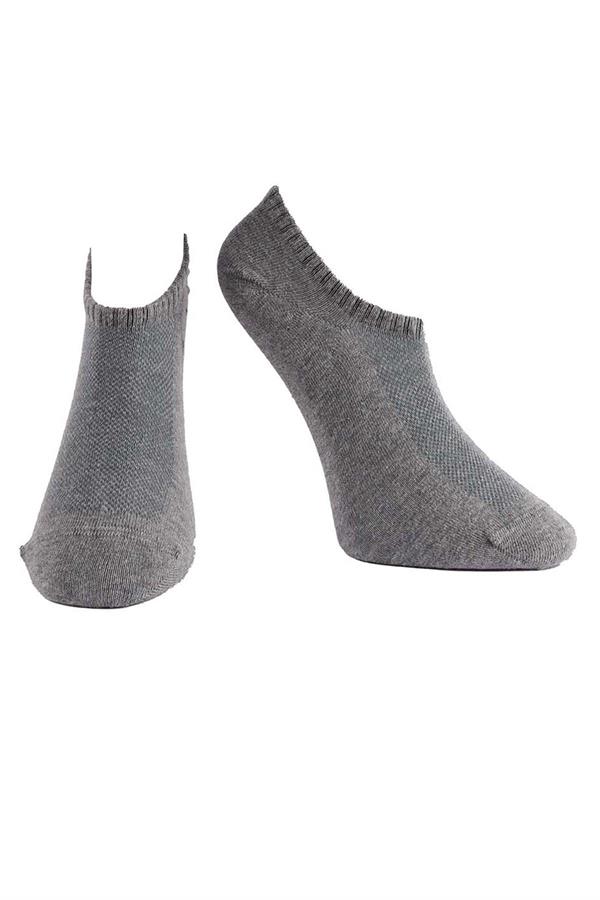 Erkek Grimelanj Pamuklu  Sneaker Çorap 7701