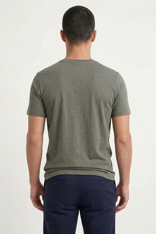 Erkek Bambu T-Shirt 334 Haki  JBR334.0000001