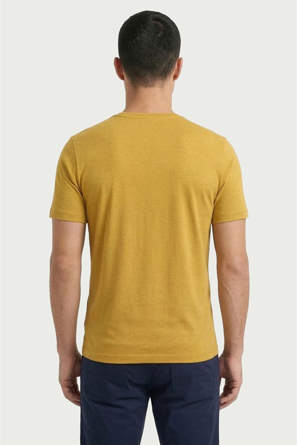 Erkek Bambu T-Shirt 334 Hardal  JBR334.0000001