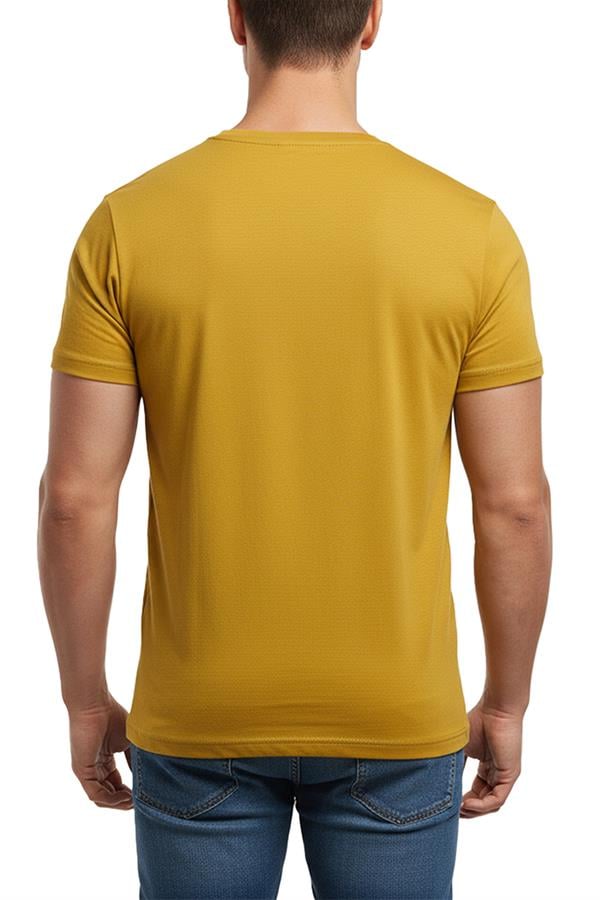 Erkek Bambu T-Shirt 334 Hardal  JBR334.0000001