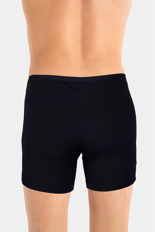 Erkek İnce Latikli Penye Modal Boxer 286 Lacivert  JBR286.0000001