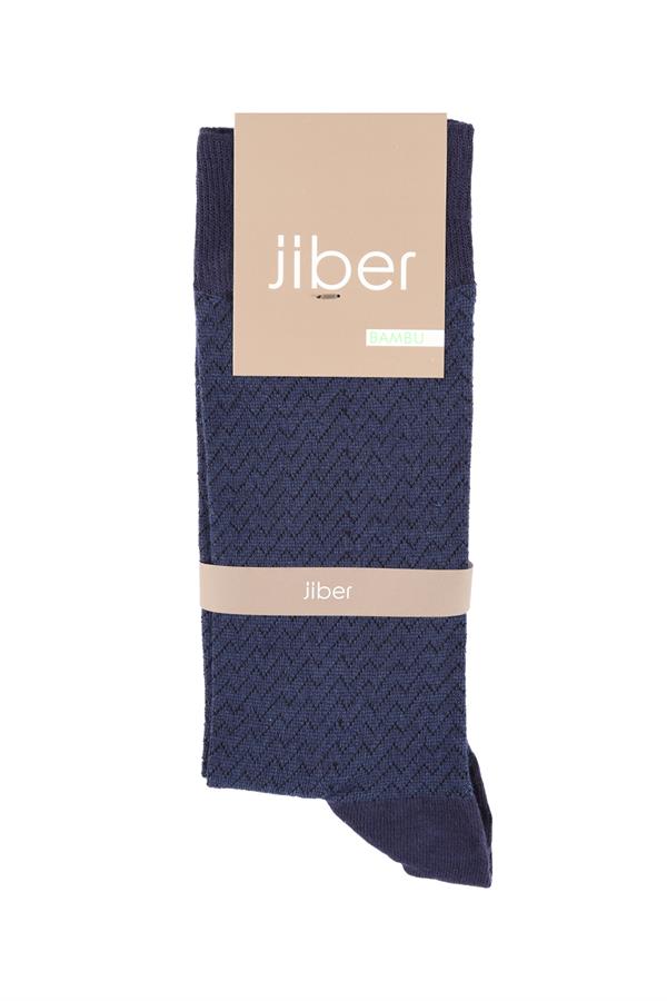 Erkek Bambu Likralı Soket Çorap 5619 İndigo  JBR5619.000001
