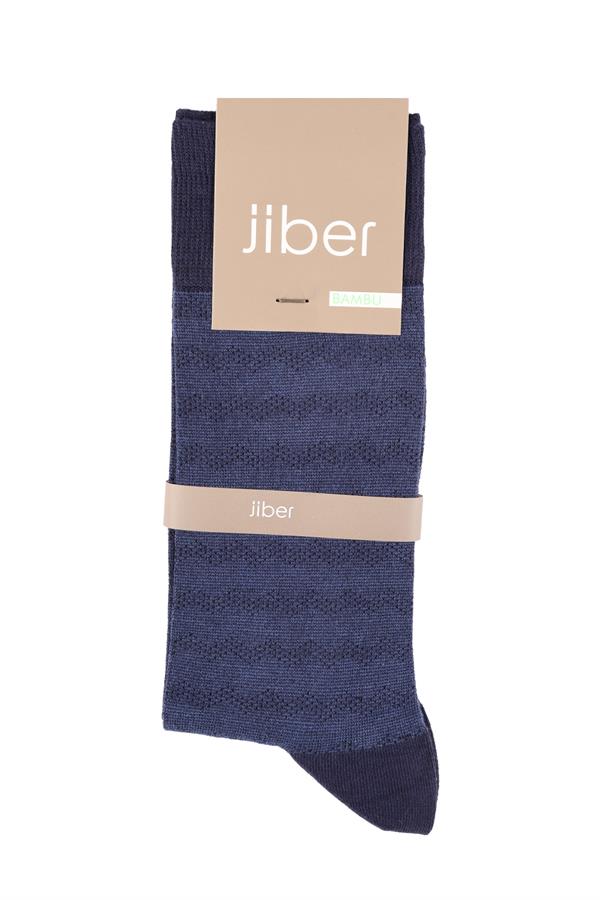 Erkek Bambu Likralı Soket Çorap 5621 İndigo  JBR5621.000001