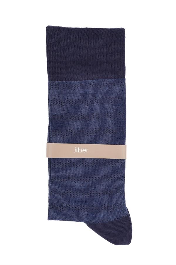Erkek Bambu Likralı Soket Çorap 5621 İndigo  JBR5621.000001