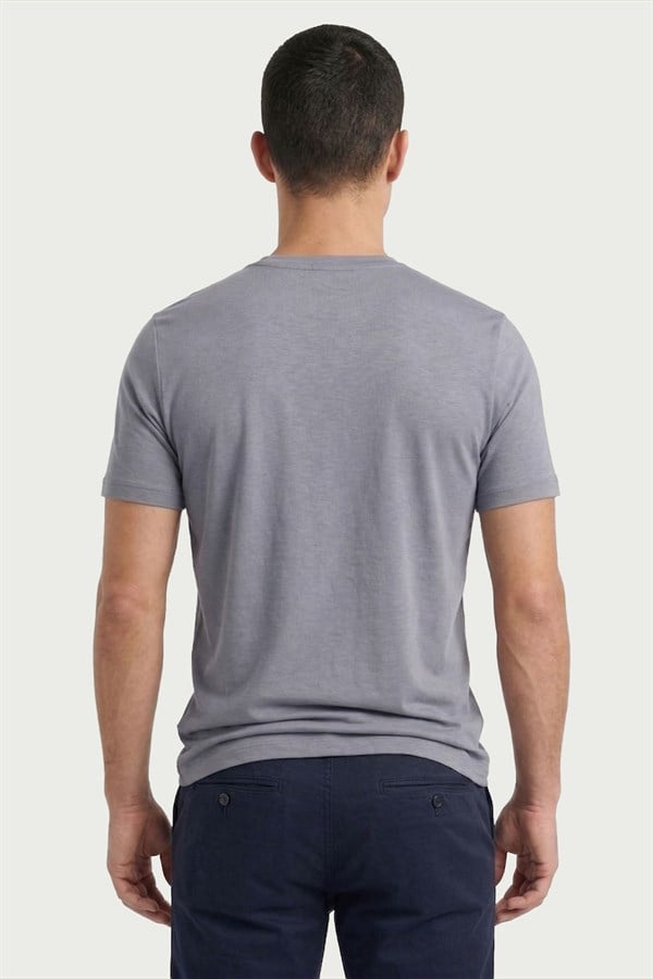 Erkek Bambu T-Shirt 334 İndigo  JBR334.0000001