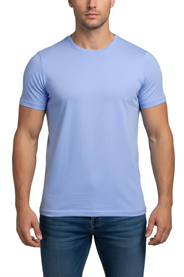 Erkek Bambu T-Shirt 334 İndigo  JBR334.0000001