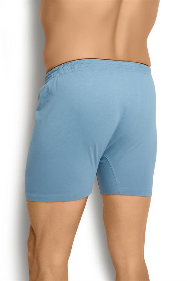 Mens Indigo Cotton Boxer with Towel Waistband – Model 127