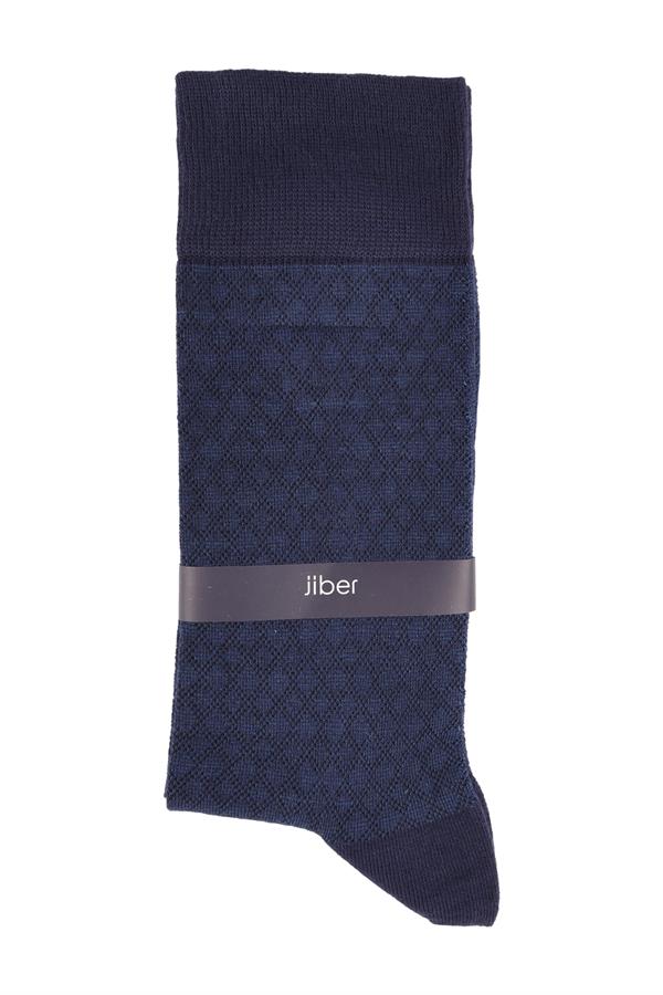 Erkek Modal Likralı Soket Çorap 5220 İndigo  JBR5220.000001