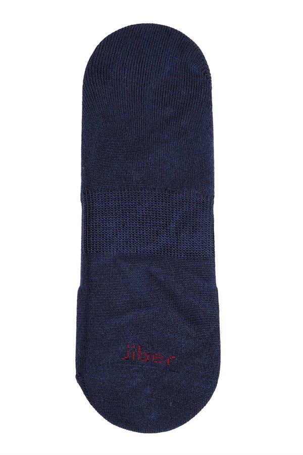 Erkek Lacivert Bambu Babet Çorap 7001