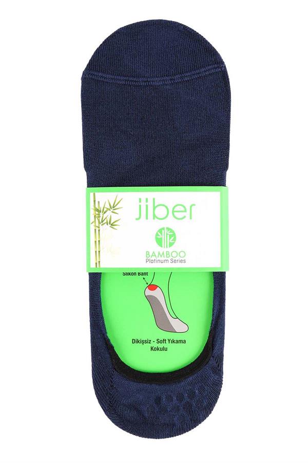 Erkek Lacivert Bambu Babet Çorap 7001