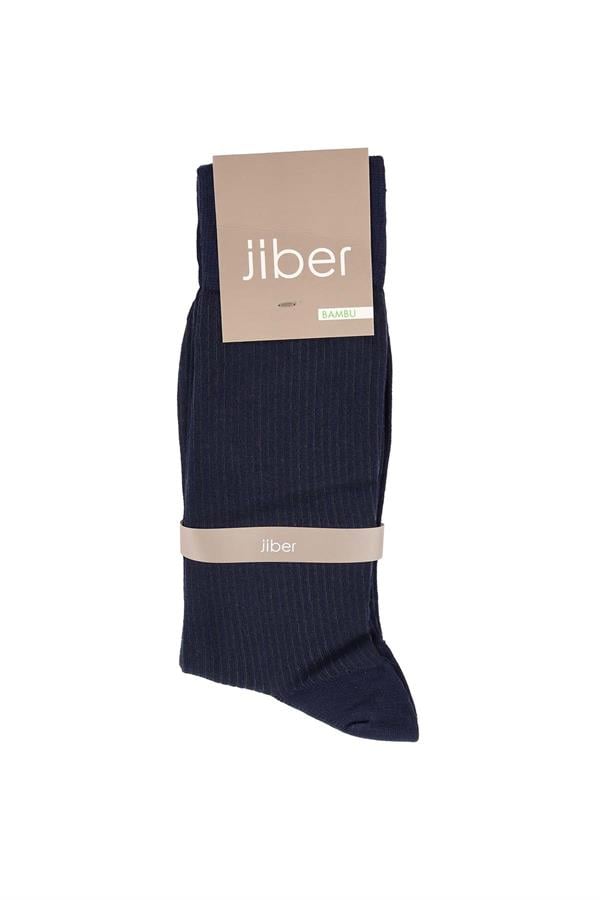 Erkek Lacivert Bambu Çorap 5505
